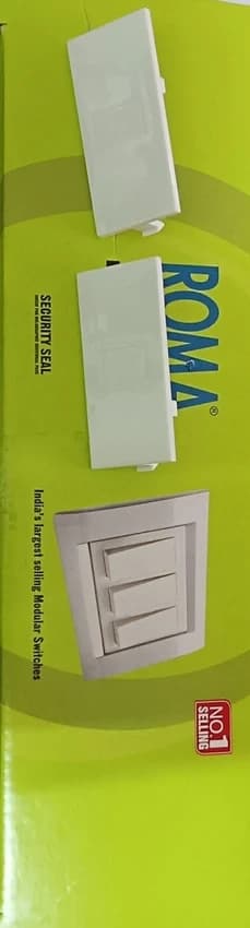 Roma Modular Blank Plate, Finish Type: Glossy