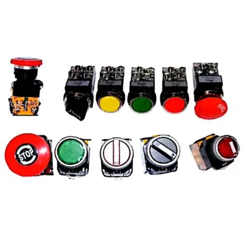 Push Button 22.5/30mm Signal Control Devices (Pvc), 22.5 mm