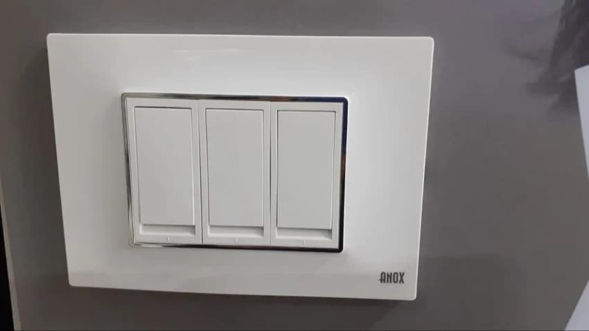 Anox Flat Type Electric Switch, 5-12amp, Switch Size: 1 Module
