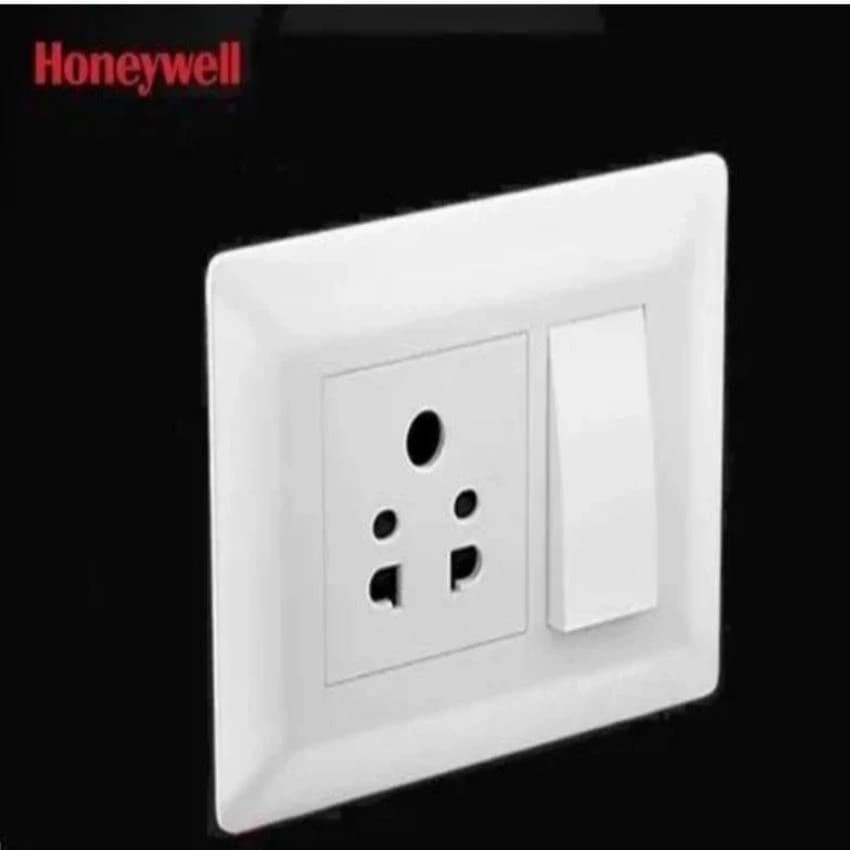 6A Honeywell Switch Socket, Plastic
