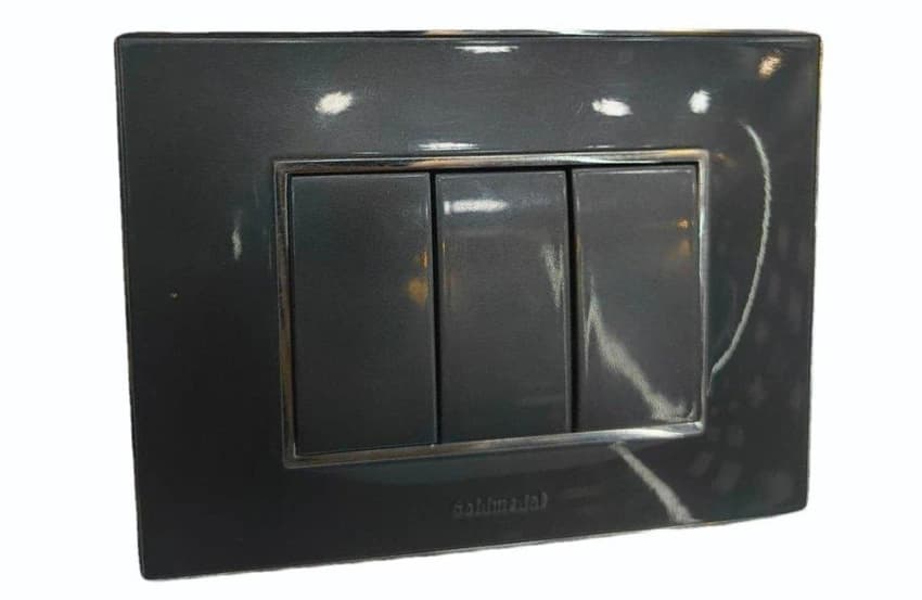 Goldmedal 6A 1 Way Modular Switch, 3M