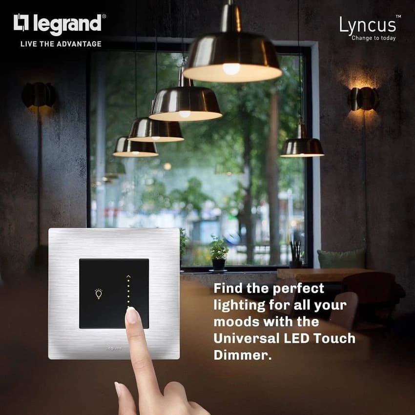 16A Legrand Lyncus Modular Switches