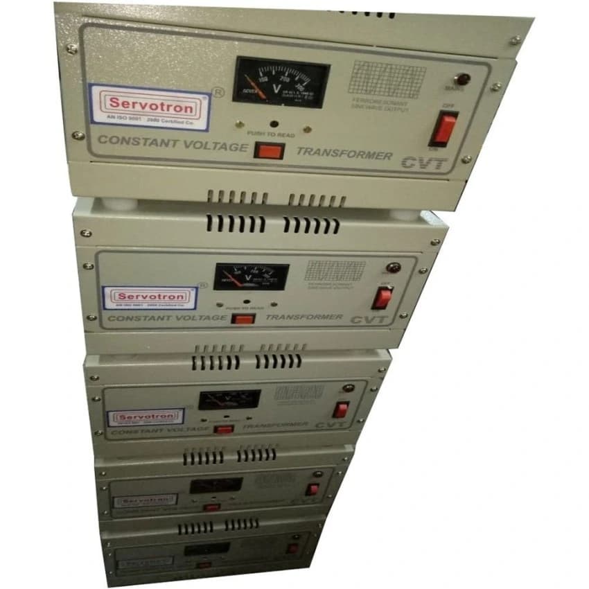 Servotron Mild Steel Constant Voltage Transformer, 0.2, 220V
