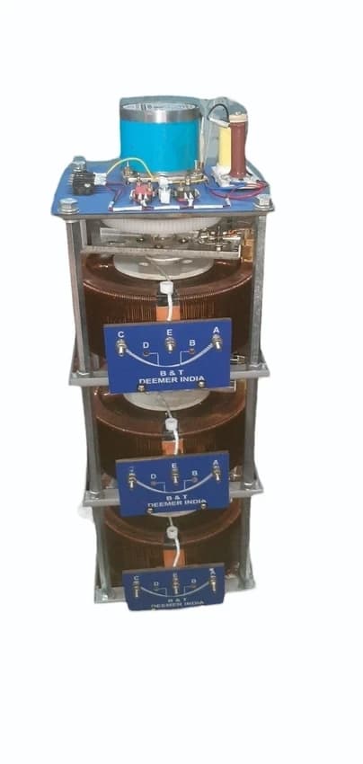 7.5 kVA 15 amp 3 phase dimmer auto transfamer