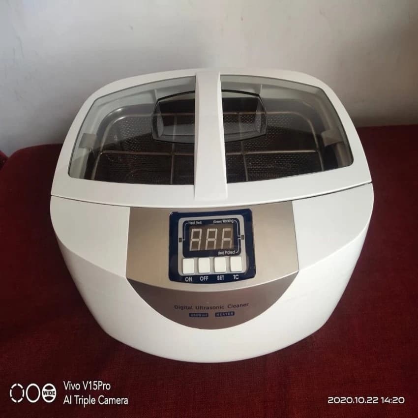 Single Phase Hard Plastic Ultrasonic Cleaner Machine, Model Name/Number: 4820, Capacity: 2.5 Ltr