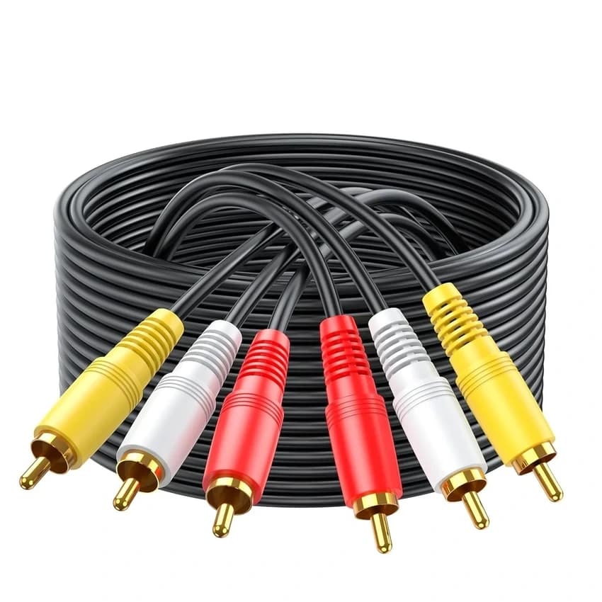 3RC TO 3RC AV CABLE AIDIO TO VIDEO