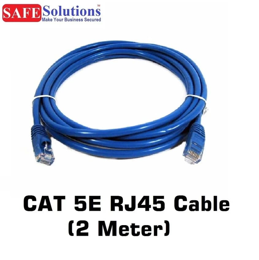 Gray Copper Terabyte CAT5E RJ45 2 Meter Patch Cable