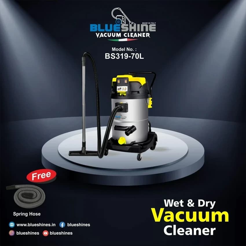 Double Motor Wet And Dry Vacuum Cleaner