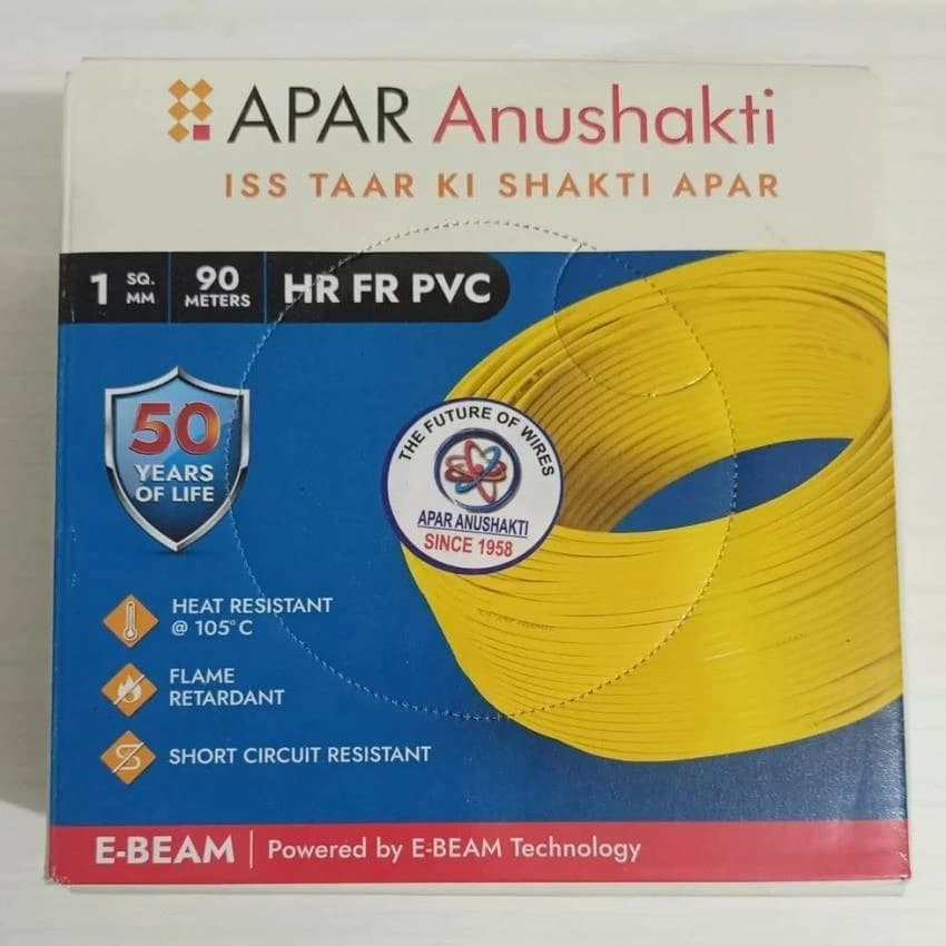 1 Sq.mm Apar Anushakti PVC Wire