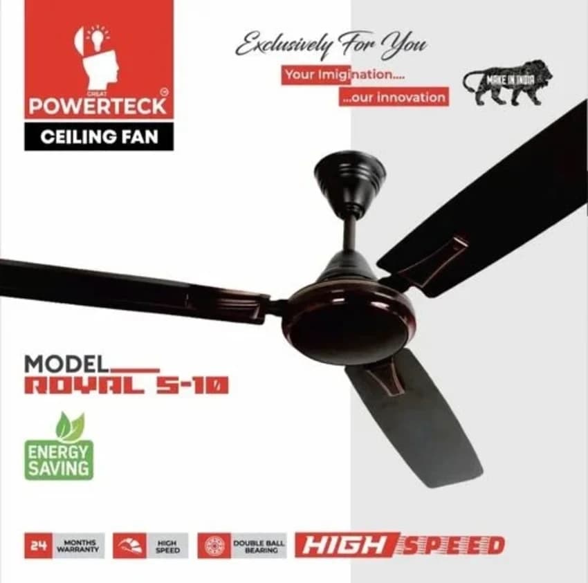 Copper Ceiling Fan