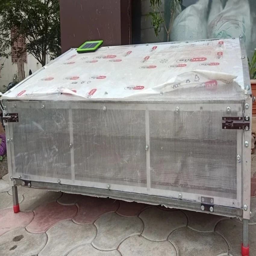 20kg Solar Dryer with Solar Panel and Fan UV sterilization air purifier