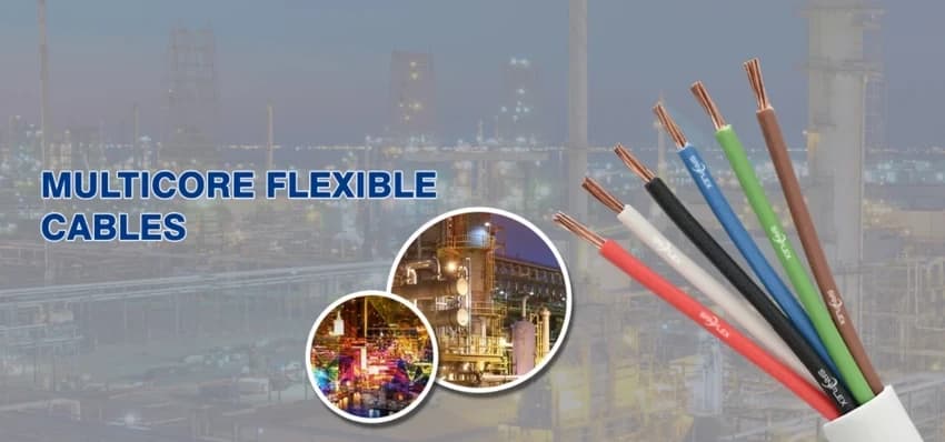 Multicore Flexible Round Cables