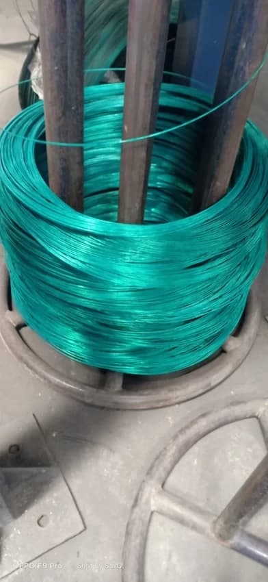 Green 2.5 mm Color Coated GI Wire, For Industrial, 2 SWG
