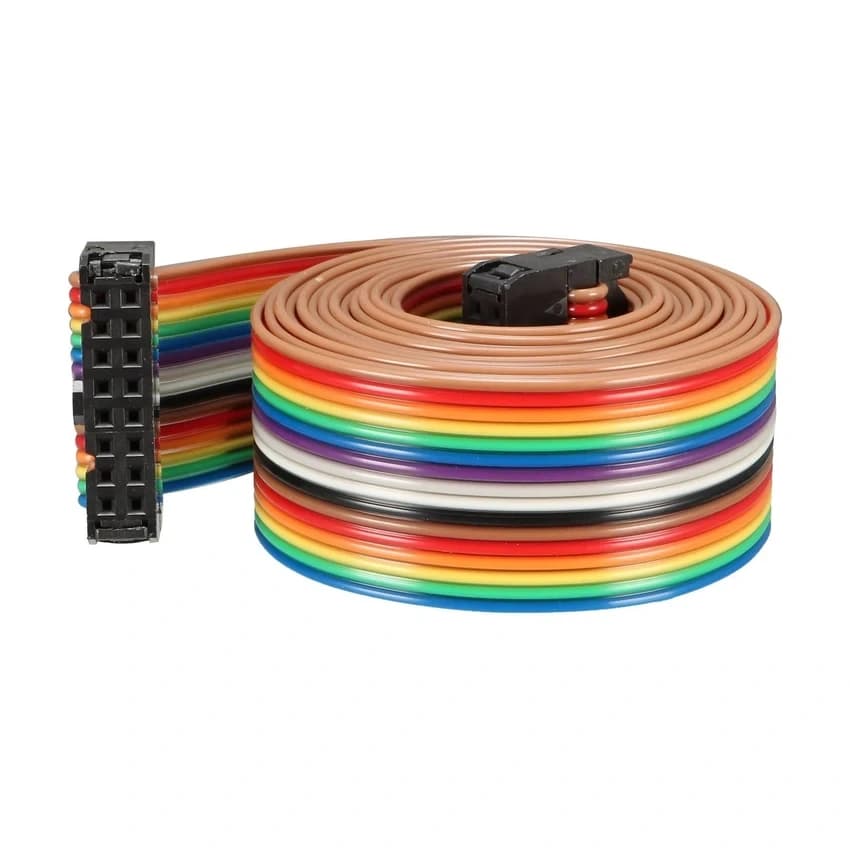 Copper 1.5 Sqmm Multicolor Ribbon Electric PVC Wire, Number of Cores: 2 Core