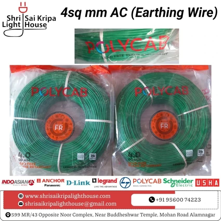 Solar Ac Wire Single Core 4 Sq Mm