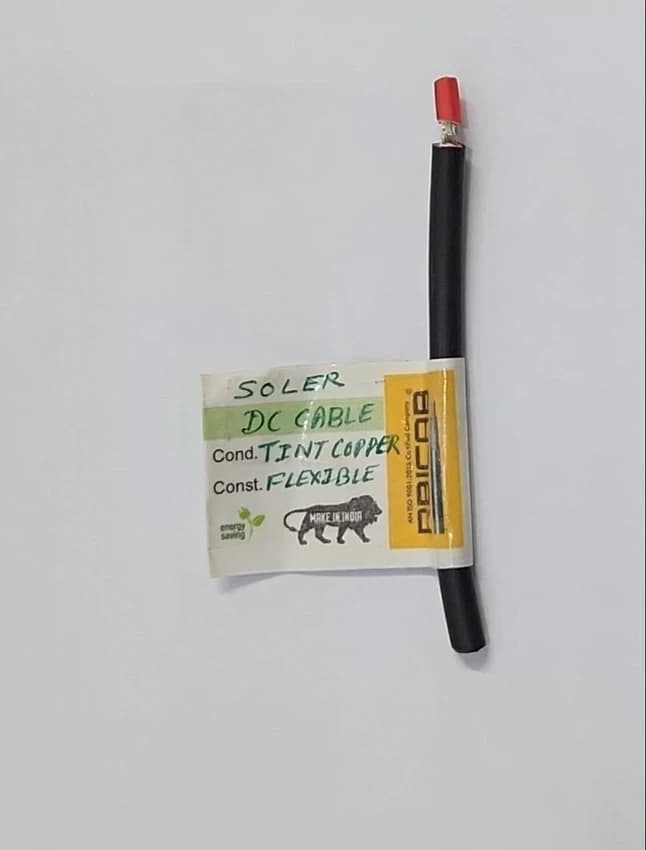 Voltage: 1100 RBICAB Dc Solar Cable, Size: 4 Sq.mm