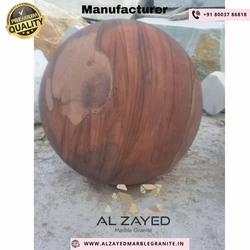 Rainbow Sandstone Ball, Size: 18""X18""X18""