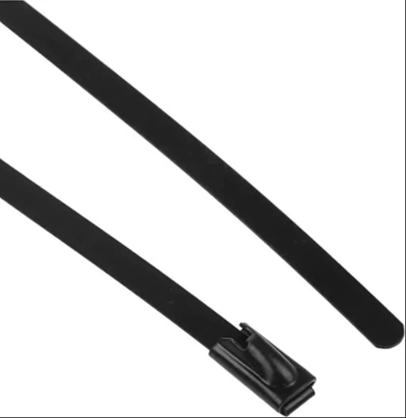 PI Coated Metal Cable Tie 300X4.6 MM