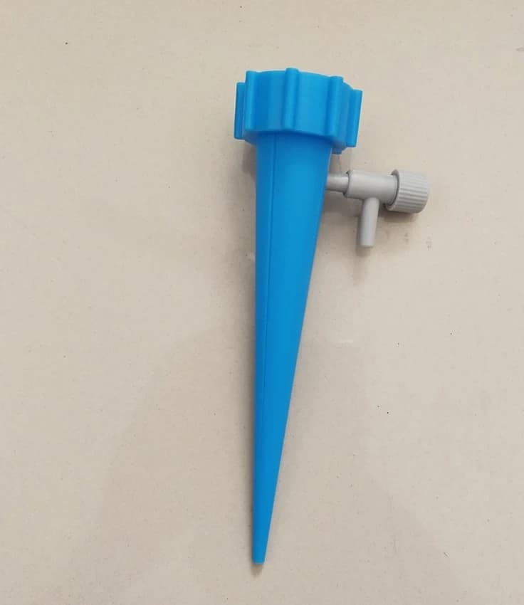 Blue Round Plant Self Watering Stakes (6 Inch)