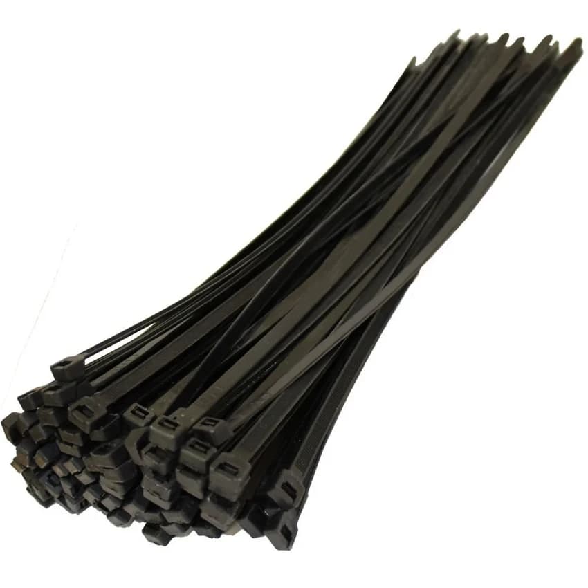 Sayona Black Plastic Cable Tie, 3.6mm, Packaging Size: Packet