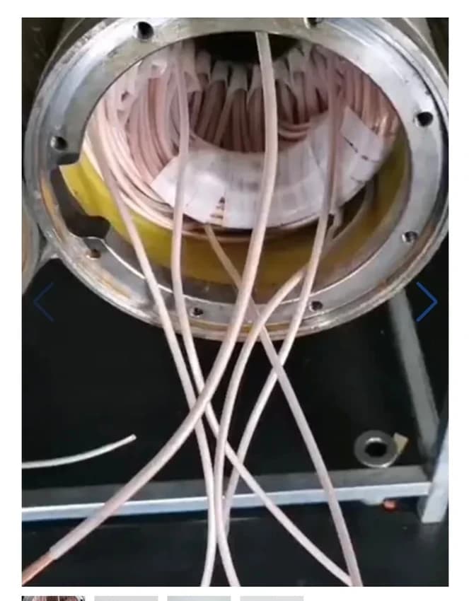 Yellow PEEK High Temperature Wires, Multi Core