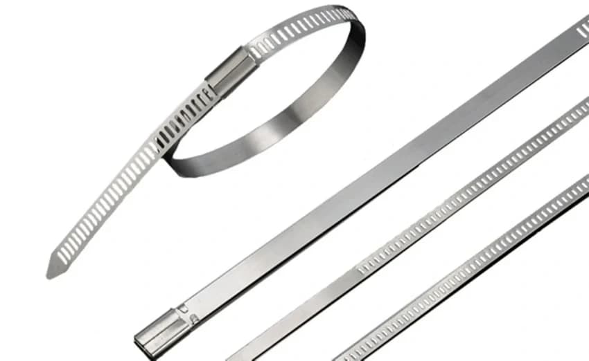200mm To 1000mm 7mm To 12mm Ladder Type Stainless Steel Cable Ties, Packaging Size: 100 Nos