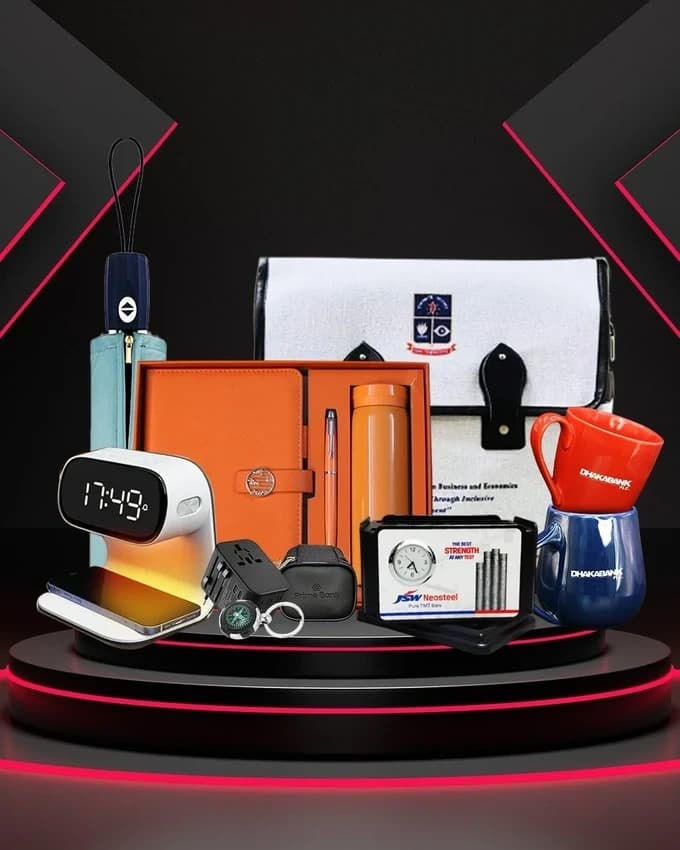 Leather Corporate Gifts Items, 3-in-1 Set