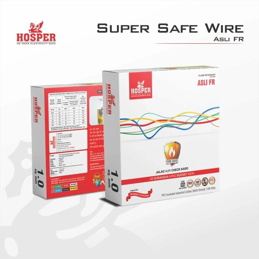 Hosper FR Wires 4 sq mm