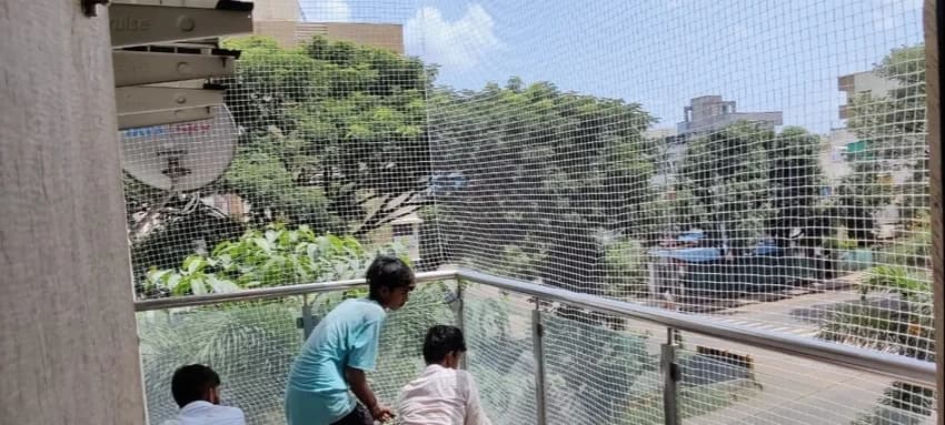 Bird Protection Net Fitting Service, Pan India
