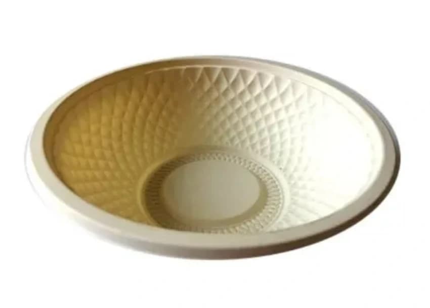Plain Corn Starch Bowl - Round