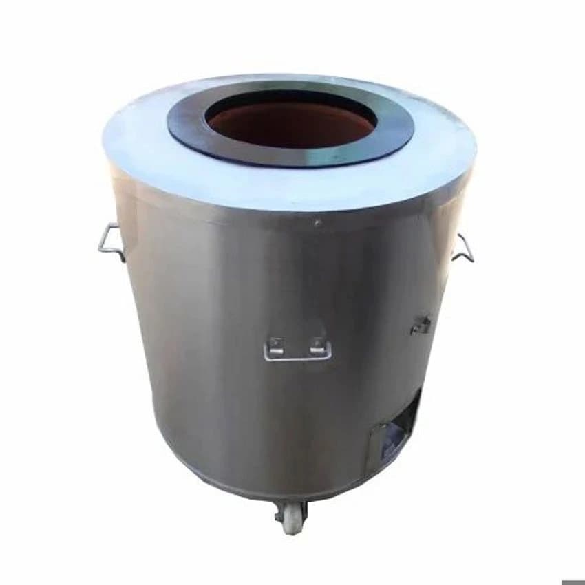 Charcoal Stainless Steel Tandoor