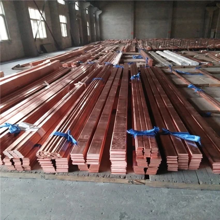 Copper Flat Bar, Size/Diameter: 4 inch, 12 mm