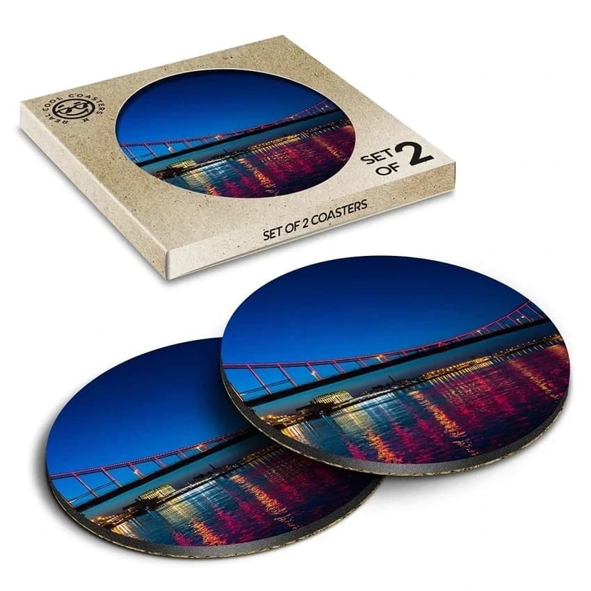 MDF Wood Round Wooden Coasters