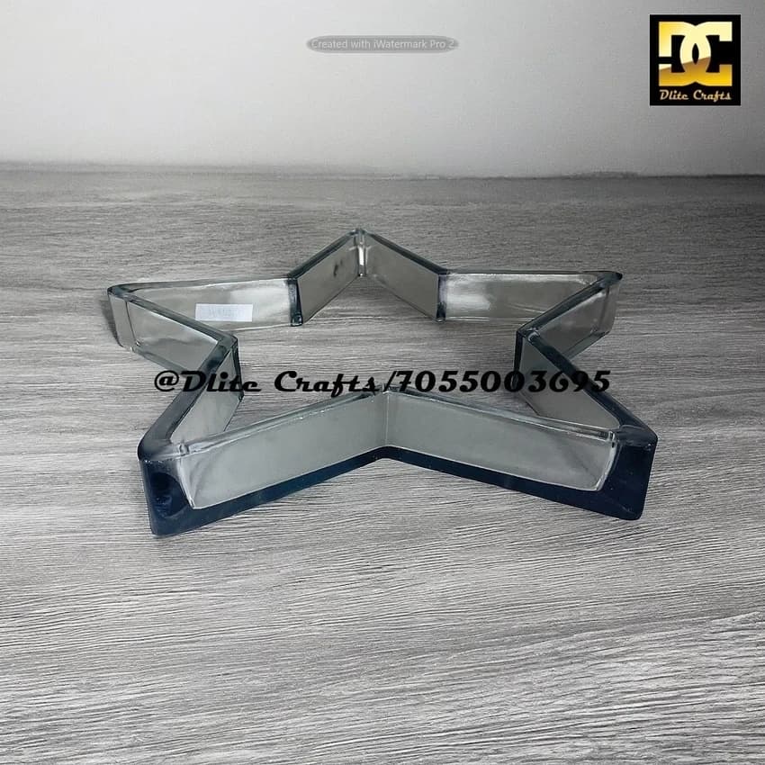Acrylic Coaster Plate, For Functional