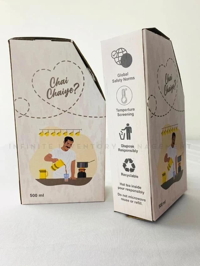 Disposable Tea Flask 500ml