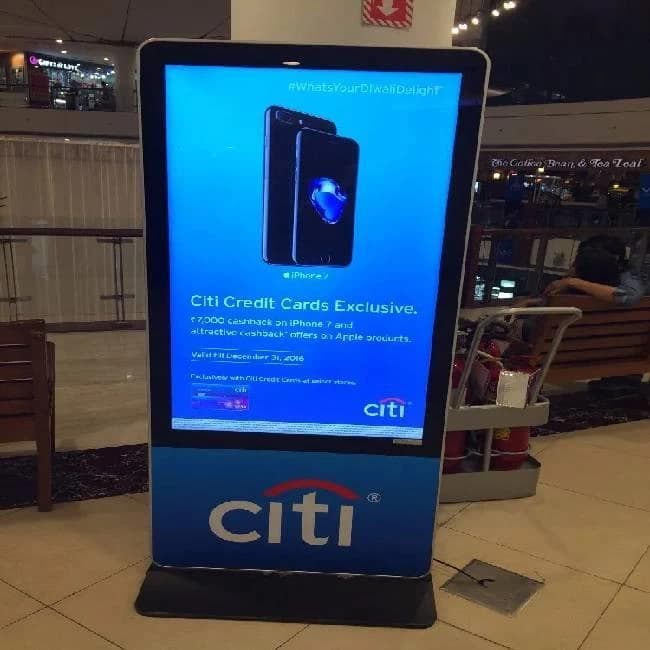 staietech Digital standee on rent for event and exhibition