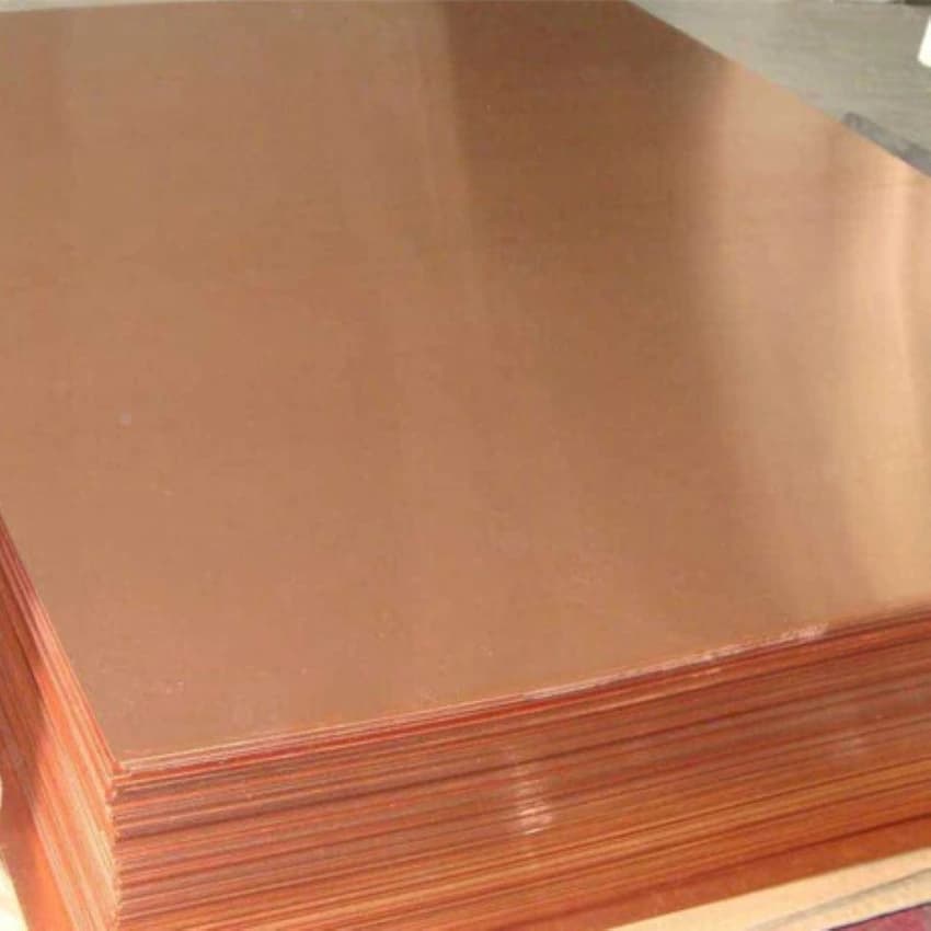 Rectangular ETP Copper Plate, For Industrial