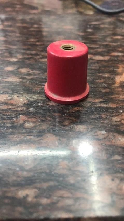 Red DMC Bus Bar Insulator, For Electrical Installation, Size: 10 Inch