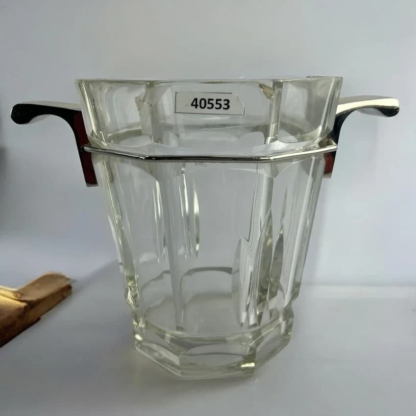 Capacity: 3 L Glass Ice Bucket