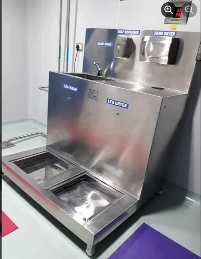 SS Auto Hand & Leg Wash Equipment