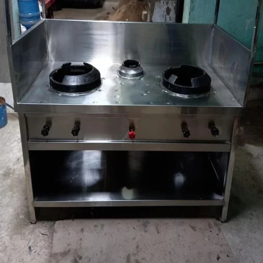 3feet Stainless Steel Chinese Bhatti