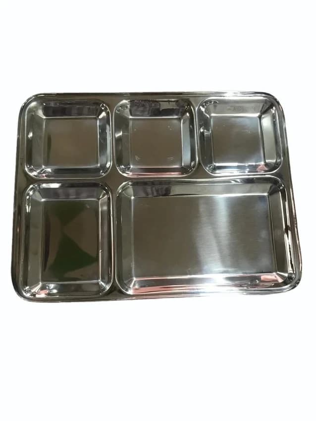 5 Compartment Steel Plates