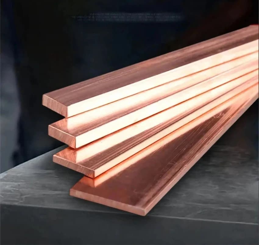 Enameled Flat Copper Strips, Thickness: 4 mm, For Industrial