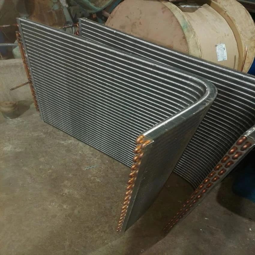 Aluminum Finned Copper Coil