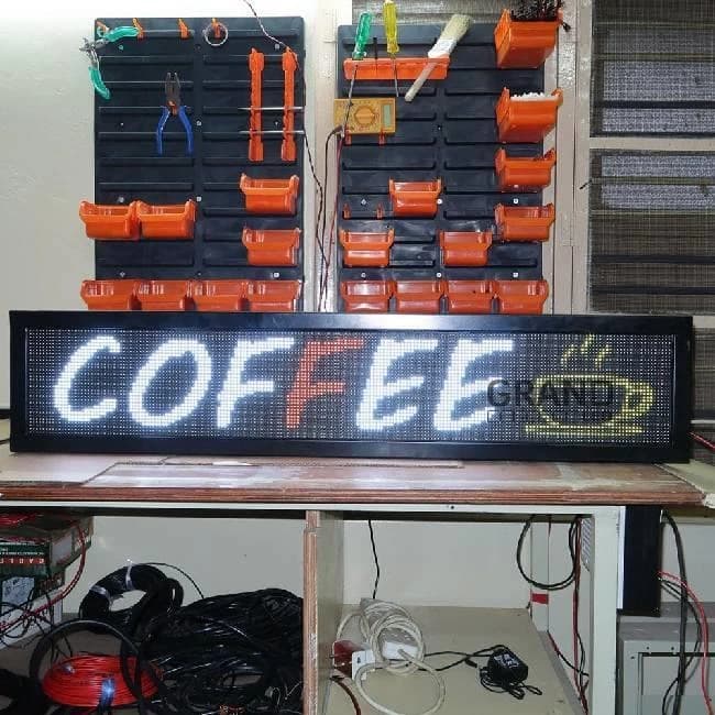 Full Multicolor Animated Led Displays - Body Material: Steel