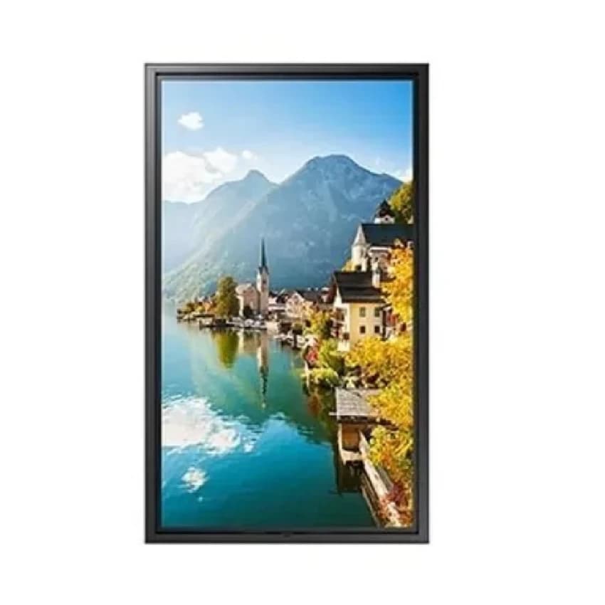 Black Acrylic Samsung Interactive Signage Display, For Outdoor, Contrast Ratio: 30001