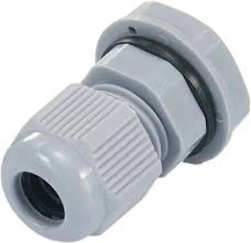 Gray Pvc Cable Gland, Thread Model: PG 7, IP55