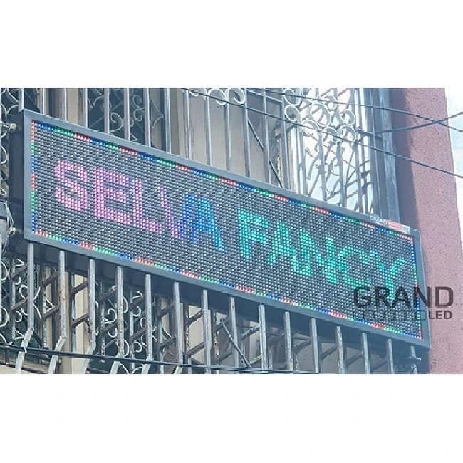 Scrolling Display Board - Application: Advertisement