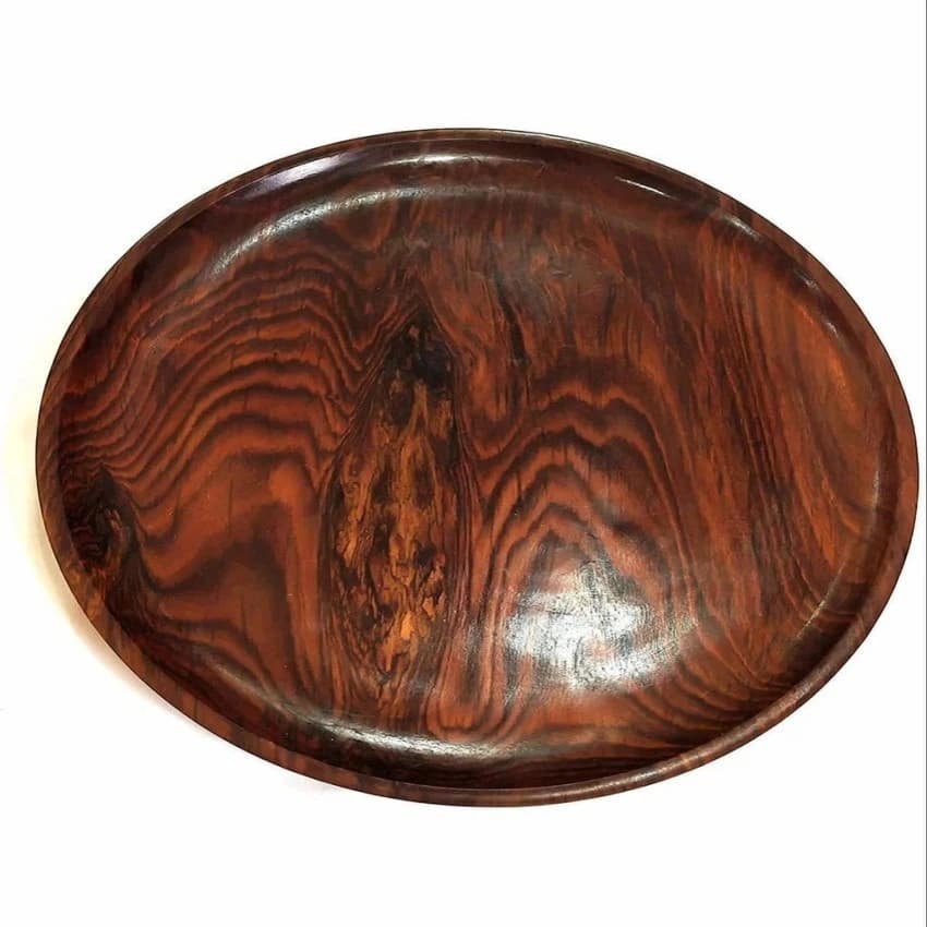 Size/Diameter: 10 Inch Wooden Pizza Serving Plate