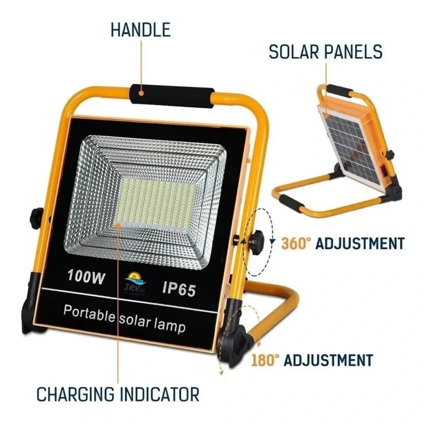 Portable Solar Led Emergency Camp Light